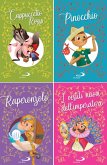 Cappuccetto Rosso-Pinocchio-Raperonzolo-I vestiti nuovi dell'imperatore
