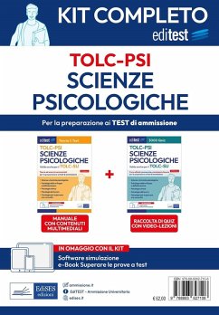 TOLC PSI 2024. Kit completo per il test di Scienze psicologiche