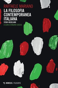 Cover La filosofia contemporanea in Italia. Studi hegeliani