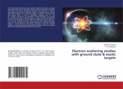 Cover Electron scattering studies with ground state & exotic targets