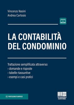 La contabilità del condominio. Trattazione semplificata attraverso: domande e risposte, tabelle riassuntive, esempi e casi pratici - Cartosio, Andrea; Nasini, Vincenzo La contabilità del condominio. Trattazione semplificata attraverso: domande e risposte, tabelle riassuntive, esempi e casi pratici - Cartosio, Andrea; Nasini, Vincenzo