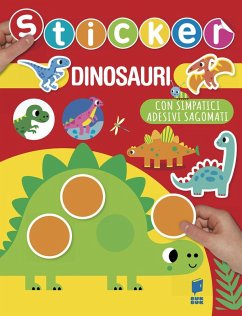 Cover Dinosauri. Sticker