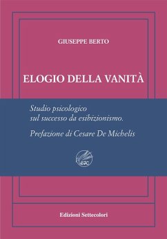 Cover Elogio della vanità. Ediz. numerata
