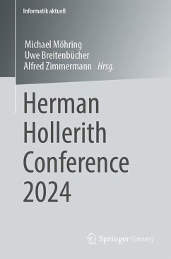 Cover Herman Hollerith Conference 2024 (eBook, PDF)