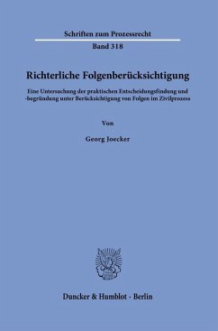 Cover Richterliche Folgenberücksichtigung