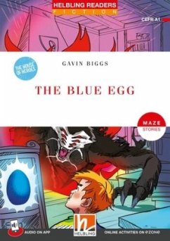 Cover Helbling Readers Red Series, Level 1 / The Blue Egg, m. 1 Audio-CD