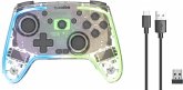 SPEEDLINK RAIT NX RGB Gamepad - Wireless/Wired - for PC/Android/Switch OLED/Lite, clear transparent SPEEDLINK RAIT NX RGB Gamepad - Wireless/Wired - for PC/Android/Switch OLED/Lite, clear transparent