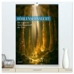 Höhlensehnsucht (hochwertiger Premium Wandkalender 2026 DIN A2 hoch), Kunstdruck in Hochglanz