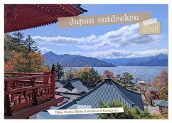 Japan entdecken Tokio, Osaka & mehr (Tischkalender 2026 DIN A5 quer), CALVENDO Monatskalender Japan entdecken Tokio, Osaka & mehr (Tischkalender 2026 DIN A5 quer), CALVENDO Monatskalender