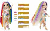 Rainbow High Hair Play Doll- Amaya (Rainbow)