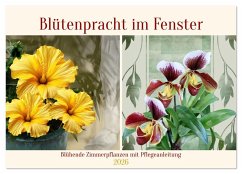 Cover Blütenpracht am Fenster (Wandkalender 2026 DIN A4 quer), CALVENDO Monatskalender