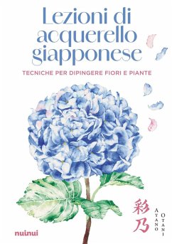 Cover Lezioni di acquerello giapponese. Tecniche per dipingere i fiori e le piante