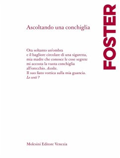 Cover Ascoltando una conchiglia. Testo a fronte in inglese