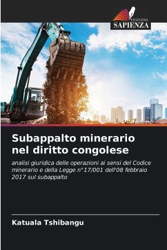 Cover Subappalto minerario nel diritto congolese