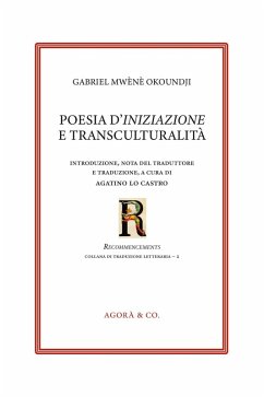 Cover Poesia d'iniziazione e transculturalità. Ediz. italiana e francese