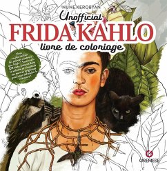 Cover Frida Kahlo. Livre de coloriage. Non officiel