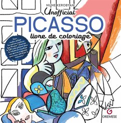 Cover Pablo Picasso. Livre de coloriage. Non officiel