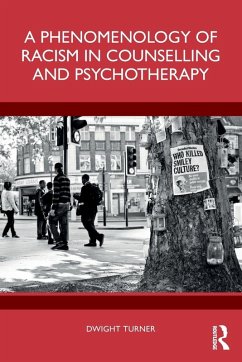 Cover A Phenomenology of Racism in Counselling and Psychotherapy