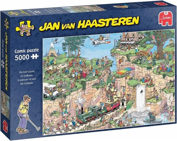 Jumbo 1110100538 - Jan van Haasteren, Der Golfplatz, Comic-Puzzle, 5000 Teile Jumbo 1110100538 - Jan van Haasteren, Der Golfplatz, Comic-Puzzle, 5000 Teile
