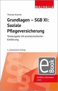 Cover Grundlagen - SGB XI: Soziale Pflegeversicherung (eBook, PDF)