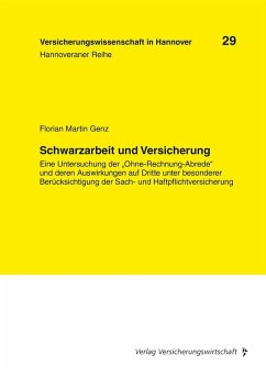 Schwarzarbeit und Versicherung Cover Schwarzarbeit und Versicherung