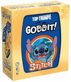 Winning Moves WM05653ML1-6 - Top Trumps GODDIT! Stitch Disney, Reaktionsspiel, Partypiel, Familienspiel