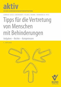 Cover Tipps für die Vertretung von Menschen mit Behinderungen