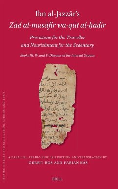 Cover Ibn al-Jazzar s Zad al-musafir wa-qut al-hadir. Provisions for the Traveller and Nourishment for the Sedentary