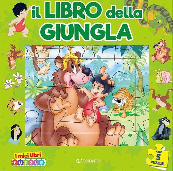 Il libro della giungla. I miei libri puzzle