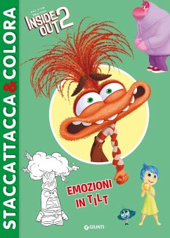 Cover Emozioni in tilt. Inside Out 2. Staccattacca&colora. Con adesivi