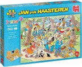 Jumbo 1110100532 - Jan van Haasteren Junior 21, Fröhlicher Flohmarkt, Comic-Puzzle, 240 Teile Jumbo 1110100532 - Jan van Haasteren Junior 21, Fröhlicher Flohmarkt, Comic-Puzzle, 240 Teile