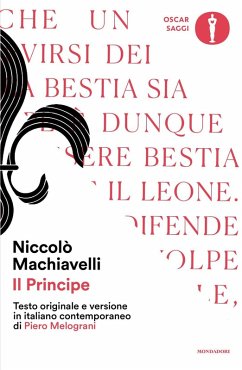 Cover Il principe. Testo originale e versione in italiano contemporaneo