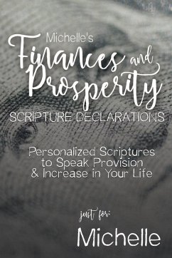 Cover Michelle's Finances and Prosperity Scripture Declarations