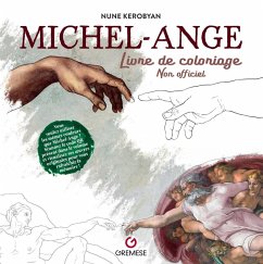 Cover Michel-Ange. Livre de coloriage. Non officiel