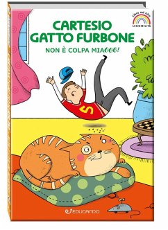 Cover Cartesio gatto furbone. Non è colpa miaooo! Ediz. ad alta leggibilità