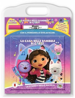 Cover La stanza della musica. La casa delle bambole di Gabby. Albo magico