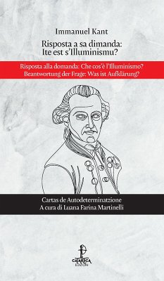 Cover Risposta a sa dimanda: ite est s'illuminismu?. Ediz. italiana e tedesca