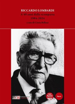 Cover Riccardo Lombardi. A 40 anni dalla scomparsa 1984-2024