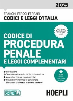 Codice di procedura penale e leggi complementari 2025 - Franchi, Luigi; Feroci, Virgilio; Ferrari, Santo