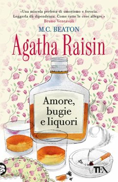 Cover Amore, bugie e liquori. Agatha Raisin