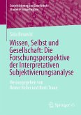 Wissen, Selbst und Gesellschaft: Die Forschungsperspektive der Interpretativen Subjektivierungsanalyse (eBook, PDF)