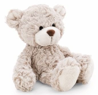 NICI 62308 - Kuschelbär Bär Finni, Plüsch, Schlenker, Grau/Beige, Höhe: 20cm, GREEN NICI 62308 - Kuschelbär Bär Finni, Plüsch, Schlenker, Grau/Beige, Höhe: 20cm, GREEN