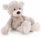 NICI 62321 - Kuschelbär Bär Finni, Plüsch, Schlenker, Grau/Beige, Höhe: 50cm, GREEN