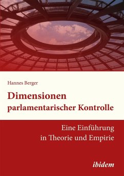 Cover Dimensionen parlamentarischer Kontrolle (eBook, ePUB)