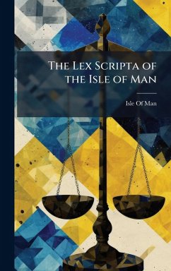 Cover The Lex Scripta of the Isle of Man
