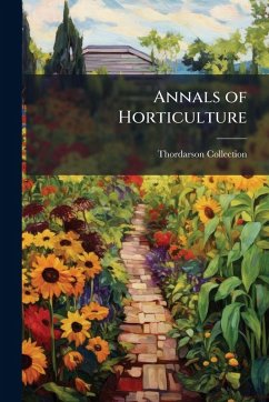 Cover Annals of Horticulture