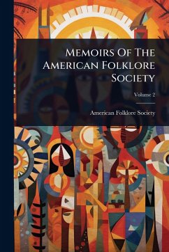 Cover Memoirs Of The American Folklore Society