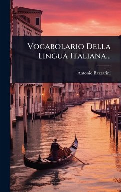 Cover Vocabolario Della Lingua Italiana...