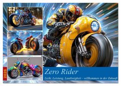 Cover Zero Rider (Tischkalender 2026 DIN A5 quer), CALVENDO Monatskalender