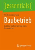 Baubetrieb Baubetrieb